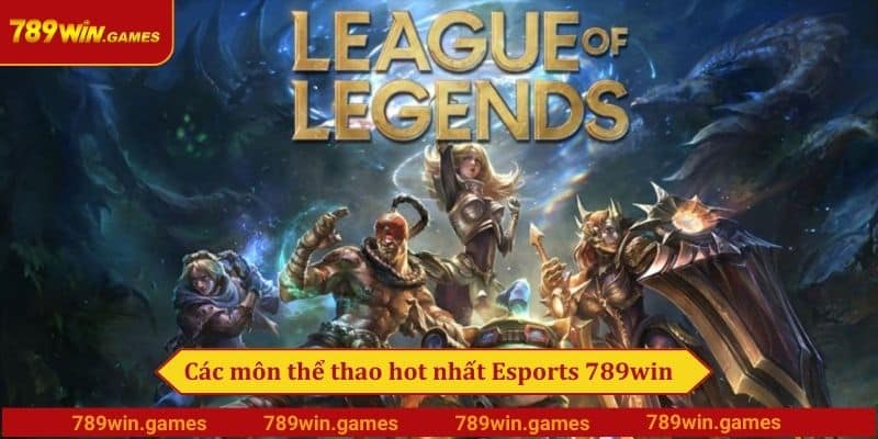 Review các môn thể thao hot nhất Esports 789win