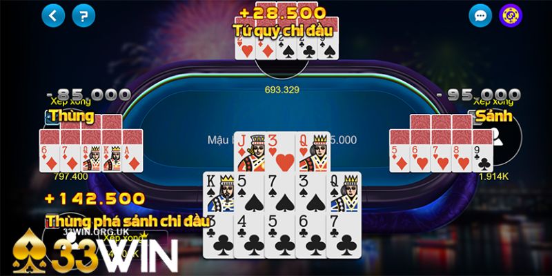 Thuật ngữ trong bài mậu binh 33win